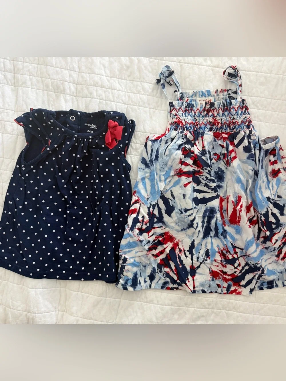 Girls Patriotic Dress Bundle-24M & 6X